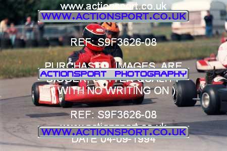 Photo: S9F3626-08 ActionSport Photography 04/09/1994 Midlands Kart Championship - Little Rissington _1_SeniorTKM #18