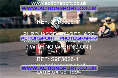 Photo: S9F3626-11 ActionSport Photography 04/09/1994 Midlands Kart Championship - Little Rissington _1_SeniorTKM #87