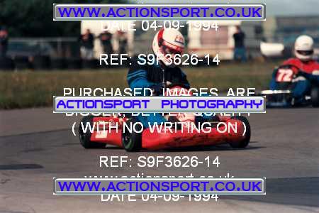 Photo: S9F3626-14 ActionSport Photography 04/09/1994 Midlands Kart Championship - Little Rissington _1_SeniorTKM #23