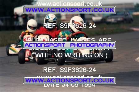 Photo: S9F3626-24 ActionSport Photography 04/09/1994 Midlands Kart Championship - Little Rissington _1_SeniorTKM #87
