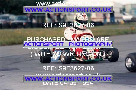 Photo: S9F3627-06 ActionSport Photography 04/09/1994 Midlands Kart Championship - Little Rissington _5_Junior100B #14