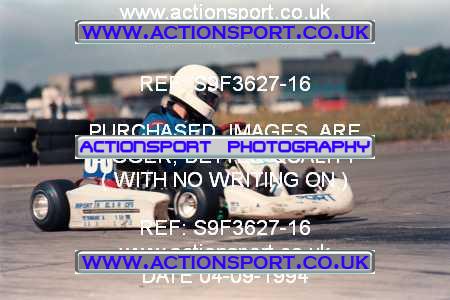 Photo: S9F3627-16 ActionSport Photography 04/09/1994 Midlands Kart Championship - Little Rissington _5_Junior100B #66