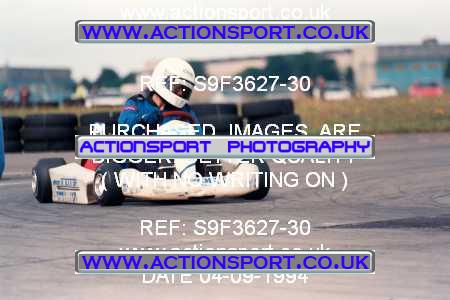 Photo: S9F3627-30 ActionSport Photography 04/09/1994 Midlands Kart Championship - Little Rissington _5_Junior100B #66