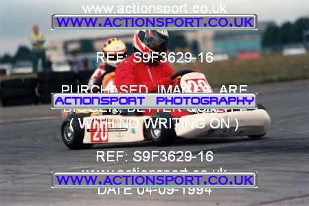 Photo: S9F3629-16 ActionSport Photography 04/09/1994 Midlands Kart Championship - Little Rissington _7_JuniorTKM #20