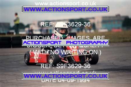 Photo: S9F3629-36 ActionSport Photography 04/09/1994 Midlands Kart Championship - Little Rissington _7_JuniorTKM #49