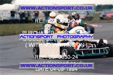 Photo: S9F3630-24 ActionSport Photography 04/09/1994 Midlands Kart Championship - Little Rissington _8_125PnR #24