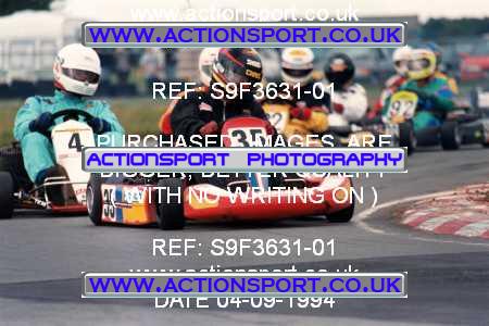 Photo: S9F3631-01 ActionSport Photography 04/09/1994 Midlands Kart Championship - Little Rissington _2_100C92 #9990