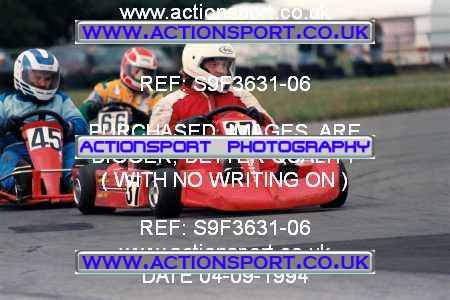 Photo: S9F3631-06 ActionSport Photography 04/09/1994 Midlands Kart Championship - Little Rissington _2_100C92 #37