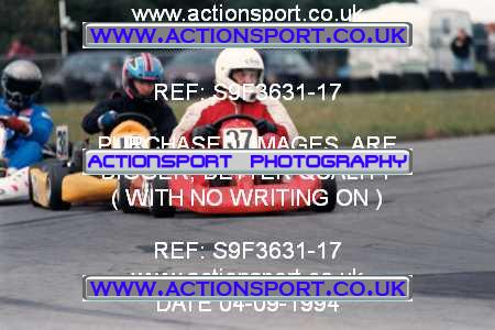 Photo: S9F3631-17 ActionSport Photography 04/09/1994 Midlands Kart Championship - Little Rissington _2_100C92 #37
