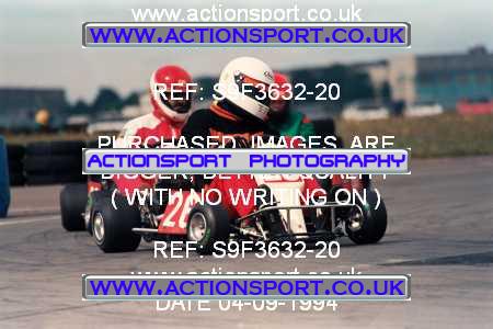 Photo: S9F3632-20 ActionSport Photography 04/09/1994 Midlands Kart Championship - Little Rissington _1_SeniorTKM #26