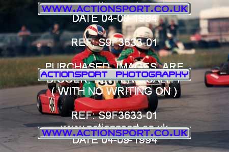 Photo: S9F3633-01 ActionSport Photography 04/09/1994 Midlands Kart Championship - Little Rissington _9_100C89 #98