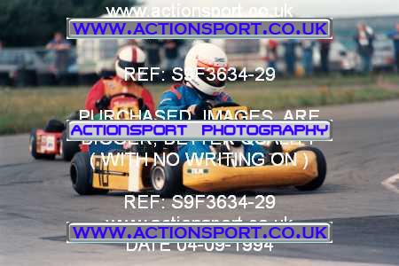 Photo: S9F3634-29 ActionSport Photography 04/09/1994 Midlands Kart Championship - Little Rissington _A_FormulaA #90