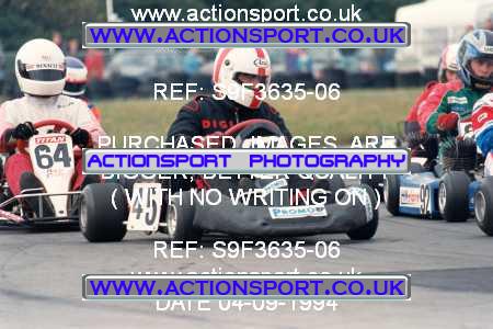 Photo: S9F3635-06 ActionSport Photography 04/09/1994 Midlands Kart Championship - Little Rissington _B_100B #45
