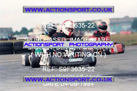 Photo: S9F3635-22 ActionSport Photography 04/09/1994 Midlands Kart Championship - Little Rissington _B_100B #45