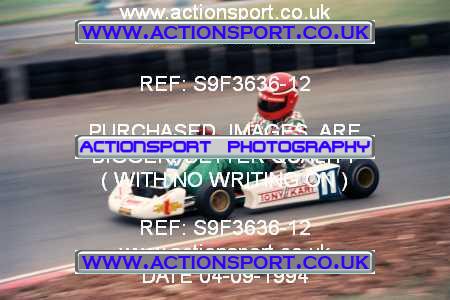 Photo: S9F3636-12 ActionSport Photography 04/09/1994 Midlands Kart Championship - Little Rissington _5_Junior100B #11