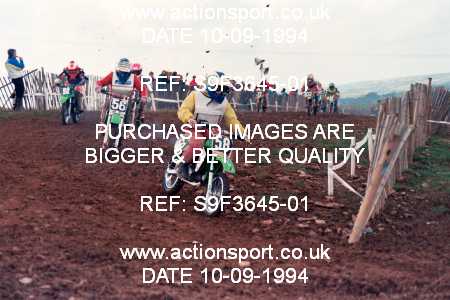 Photo: S9F3645-01 ActionSport Photography 10/09/1994 BSMA National West Devon MCC - Torrington  _5_60s #9990