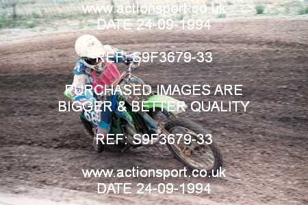 Photo: S9F3679-33 ActionSport Photography 24/09/1994 BSMA National - Matchams Park  _4_Senior125s #68