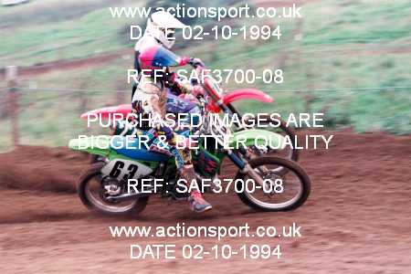 Photo: SAF3700-08 ActionSport Photography 02/10/1994 AMCA Tormarton MXC [Fourstroke Championship] - St Catherines _6_250Experts #22