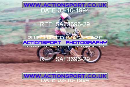 Photo: SAF3696-29 ActionSport Photography 02/10/1994 AMCA Tormarton MXC [Fourstroke Championship] - St Catherines _1_250Seniors #2