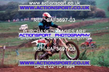 Photo: SAF3697-03 ActionSport Photography 02/10/1994 AMCA Tormarton MXC [Fourstroke Championship] - St Catherines _1_250Seniors #15
