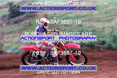 Photo: SAF3697-19 ActionSport Photography 02/10/1994 AMCA Tormarton MXC [Fourstroke Championship] - St Catherines _2_250Juniors #62