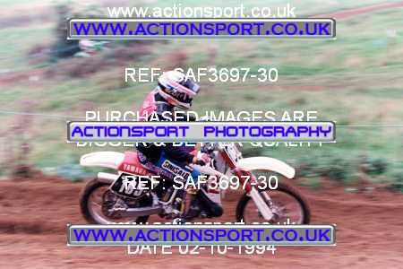 Photo: SAF3697-30 ActionSport Photography 02/10/1994 AMCA Tormarton MXC [Fourstroke Championship] - St Catherines _2_250Juniors #165