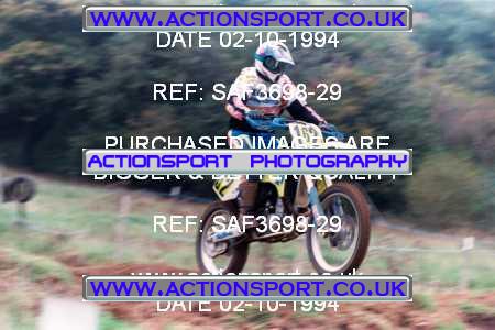 Photo: SAF3698-29 ActionSport Photography 02/10/1994 AMCA Tormarton MXC [Fourstroke Championship] - St Catherines _3_4Stroke #162