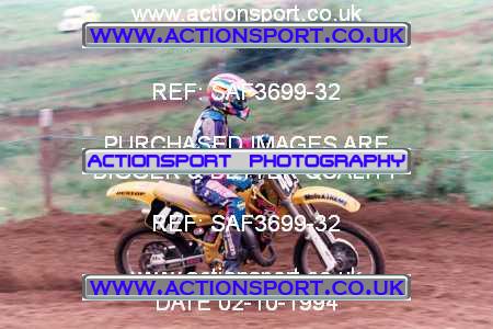 Photo: SAF3699-32 ActionSport Photography 02/10/1994 AMCA Tormarton MXC [Fourstroke Championship] - St Catherines _5_125-500Juniors #43