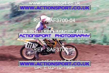 Photo: SAF3700-04 ActionSport Photography 02/10/1994 AMCA Tormarton MXC [Fourstroke Championship] - St Catherines _6_250Experts #111