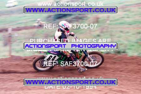 Photo: SAF3700-07 ActionSport Photography 02/10/1994 AMCA Tormarton MXC [Fourstroke Championship] - St Catherines _6_250Experts #64