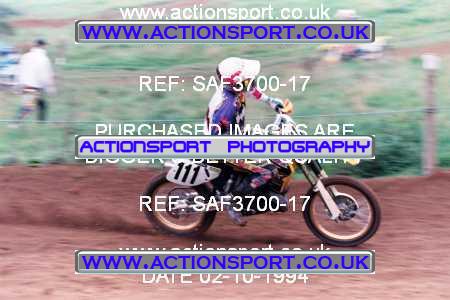 Photo: SAF3700-17 ActionSport Photography 02/10/1994 AMCA Tormarton MXC [Fourstroke Championship] - St Catherines _6_250Experts #111