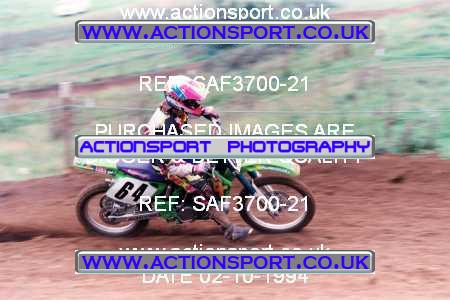Photo: SAF3700-21 ActionSport Photography 02/10/1994 AMCA Tormarton MXC [Fourstroke Championship] - St Catherines _6_250Experts #64