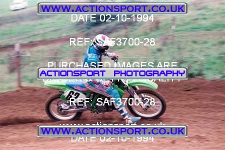 Photo: SAF3700-28 ActionSport Photography 02/10/1994 AMCA Tormarton MXC [Fourstroke Championship] - St Catherines _6_250Experts #62