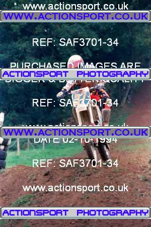 Photo: SAF3701-34 ActionSport Photography 02/10/1994 AMCA Tormarton MXC [Fourstroke Championship] - St Catherines _7_125Seniors-Experts #37