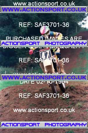 Photo: SAF3701-36 ActionSport Photography 02/10/1994 AMCA Tormarton MXC [Fourstroke Championship] - St Catherines _7_125Seniors-Experts #47