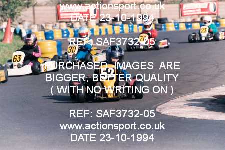 Photo: SAF3732-05 ActionSport Photography 23/10/1994 Birmingham Wheels Kart Club _2_Cadets #52