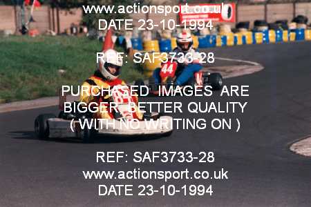 Photo: SAF3733-28 ActionSport Photography 23/10/1994 Birmingham Wheels Kart Club _3_SeniorsTKM #84