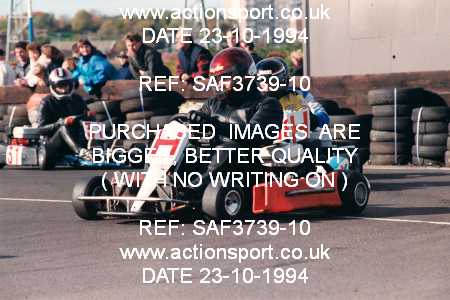 Photo: SAF3739-10 ActionSport Photography 23/10/1994 Birmingham Wheels Kart Club _4_ProKarts : Unidentified