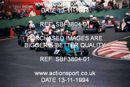 Photo: SBF3804-01 ActionSport Photography 13/11/1994 Yorkshire Kart Club - Wombwell  _5_JuniorCombined #9990