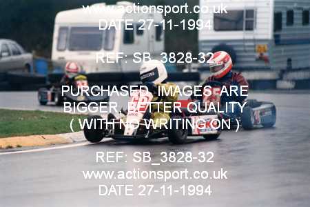 Photo: SB_3828-32 ActionSport Photography 27/11/1994 Dunkeswell Kart Club _2_Juniors #25