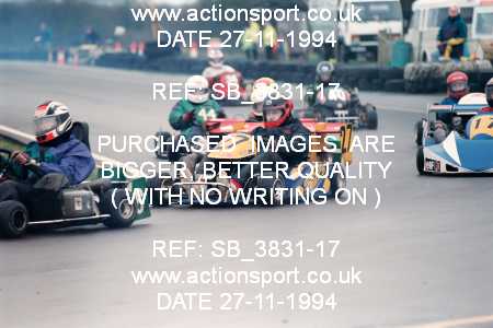 Photo: SB_3831-17 ActionSport Photography 27/11/1994 Dunkeswell Kart Club _6_Gearbox #9990