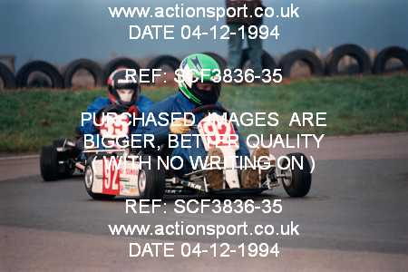 Photo: SCF3836-35 ActionSport Photography 04/12/1994 Shenington Kart Club _3_JuniorTKM #35