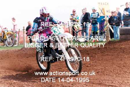 Photo: T4F3970-18 ActionSport Photography 14/04/1995 AMCA Marshfield MXC Mike Brown Memorial _4_250Seniors #36