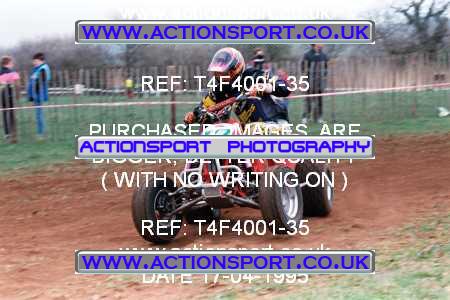 Photo: T4F4001-35 ActionSport Photography 17/04/1995 ACU Frome & District MCC - Asham Woods  _1_Quads #19