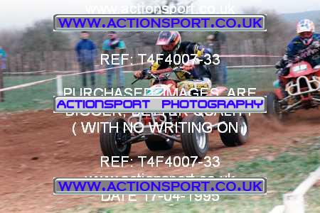 Photo: T4F4007-33 ActionSport Photography 17/04/1995 ACU Frome & District MCC - Asham Woods  _1_Quads #19