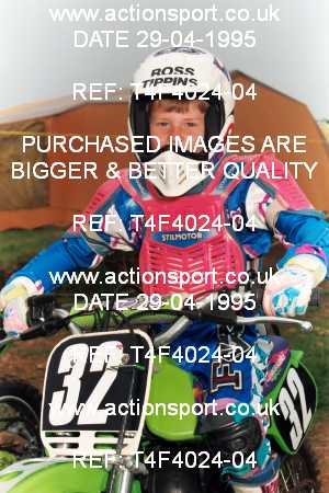 Photo: T4F4024-04 ActionSport Photography 29/04/1995 Moredon SSC Aces of Motocross - Marshfield _5_60s #32