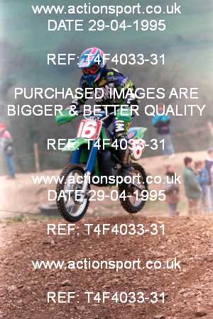 Photo: T4F4033-31 ActionSport Photography 29/04/1995 Moredon SSC Aces of Motocross - Marshfield _4_80s #16