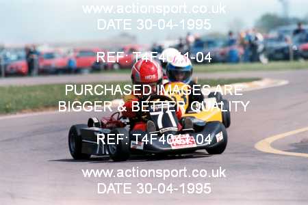 Photo: T4F4041-04 ActionSport Photography 30/04/1995 Dunkeswell Kart Club _1_Cadets #71