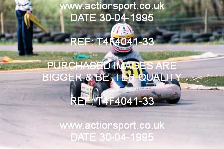 Photo: T4F4041-33 ActionSport Photography 30/04/1995 Dunkeswell Kart Club _1_Cadets #51