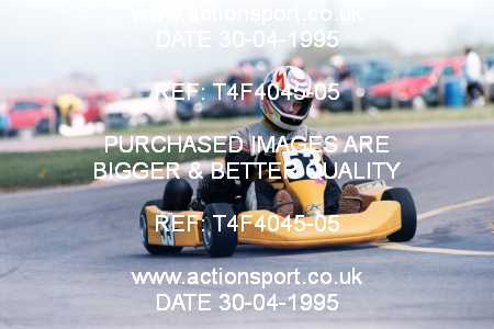 Photo: T4F4045-05 ActionSport Photography 30/04/1995 Dunkeswell Kart Club _5_100B-100C #53